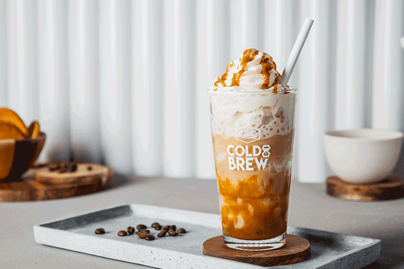 Salted Caramel Ice Latte