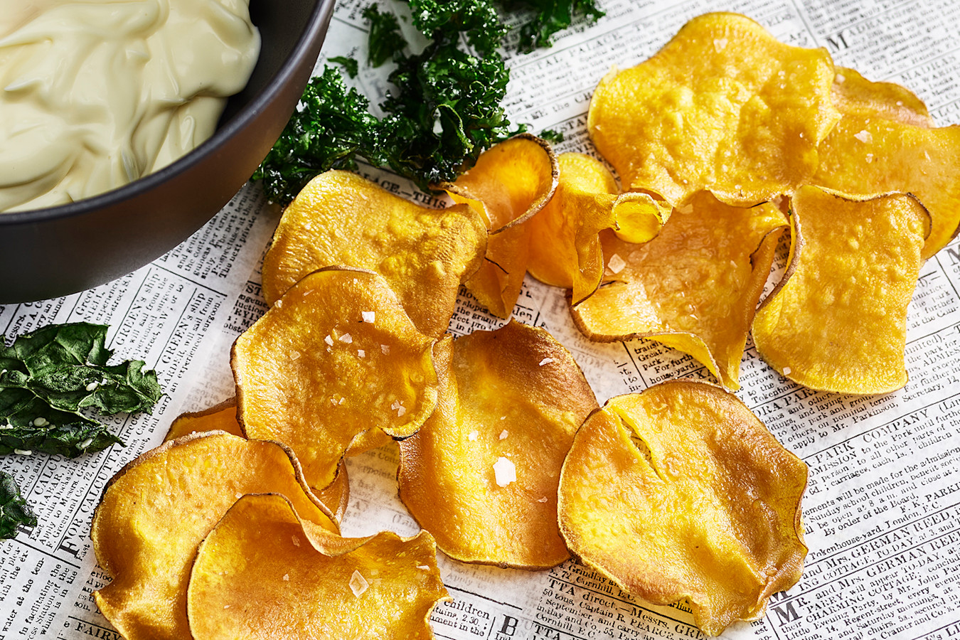 Sötpotatischips