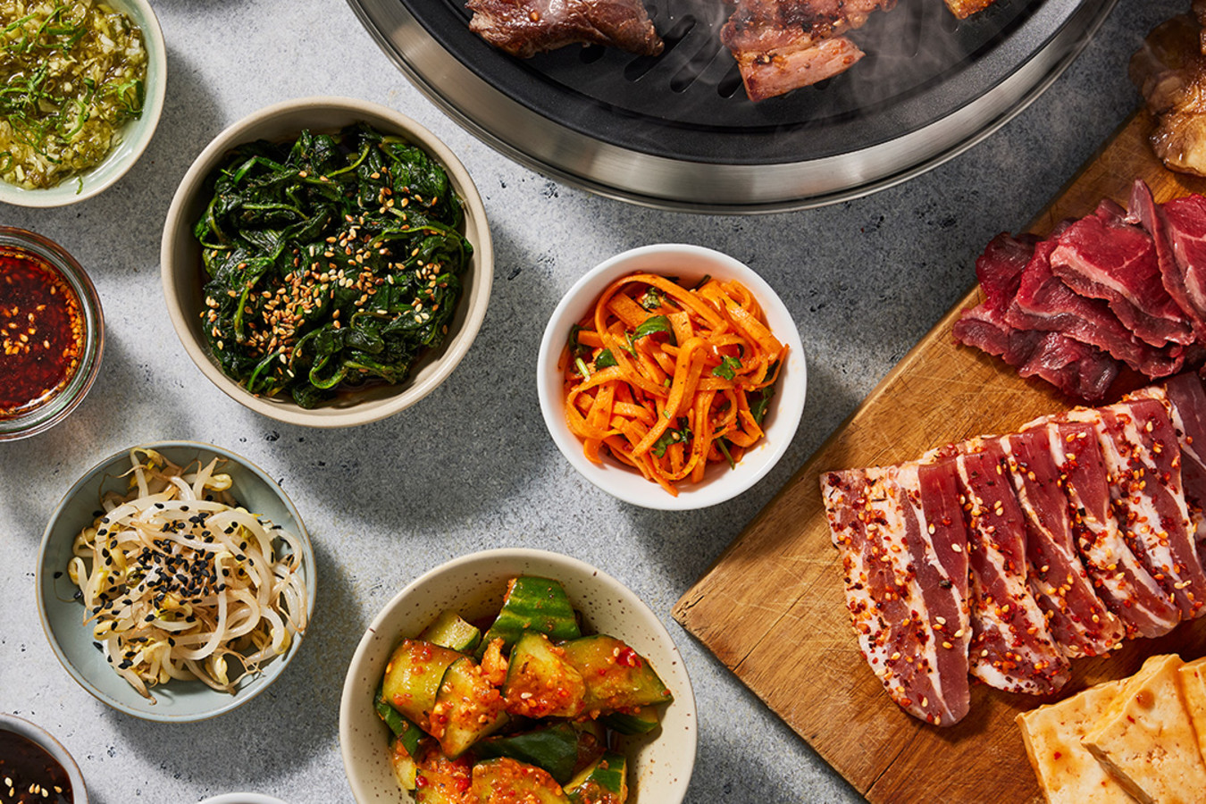 Korean BBQ square