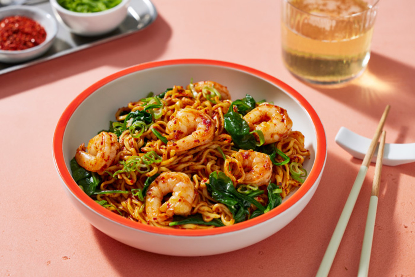 Gochugaru-Noodles-with-Shrimps Landscape