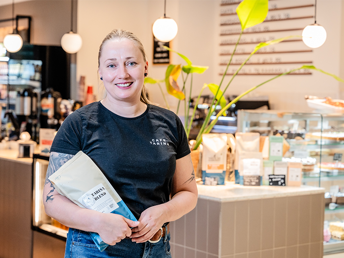 Café Tarina yrittäjä