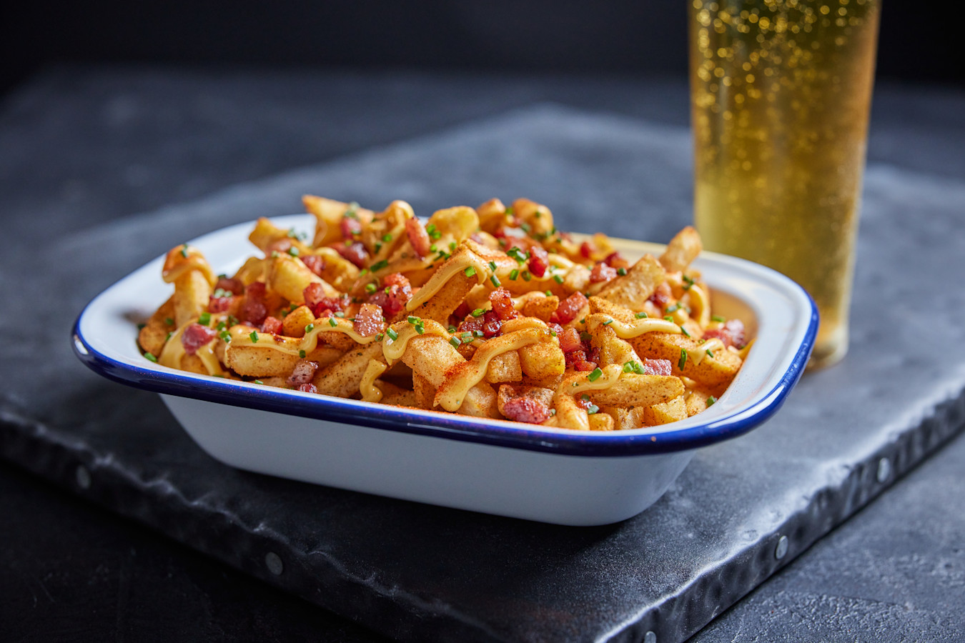 Santa Maria - Loaded - Cheese and bacon loaded fries