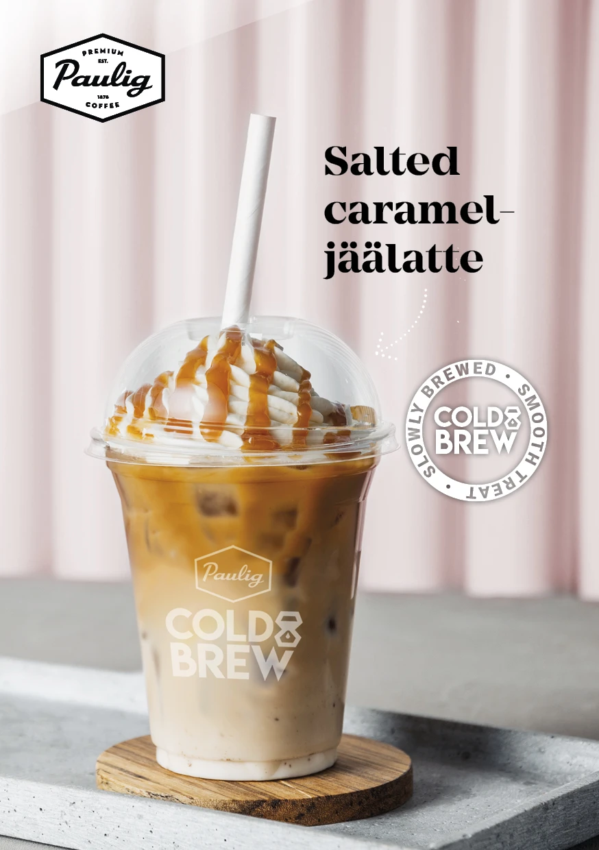 Salted caramel pysty