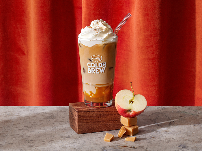 Apple Caramel Ice latte