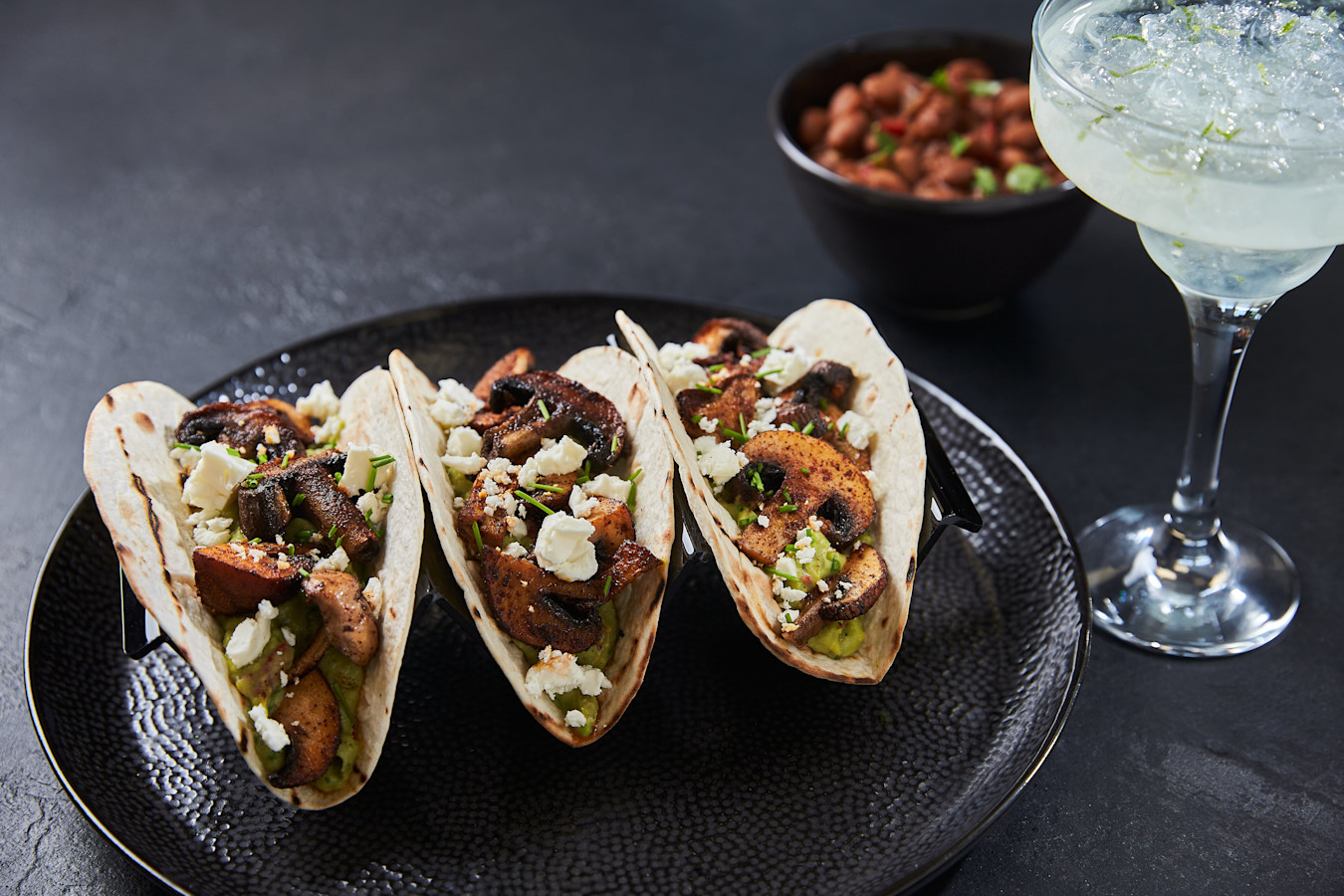Share Save Ancho Mushroom Taco - Image