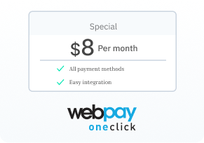 Recurring payments through Webpay Oneclick