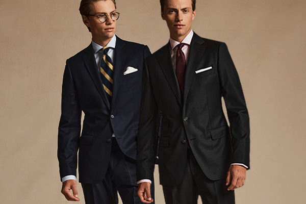 2 Two-Piece Suits + 2 Extra Trousers + 2 Custom Shirts For $1,999*