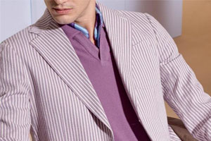 Spring Statement: The Purple Seersucker Suit