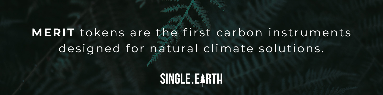 MERIT tokens are the first carbon instruments designed for natural climate solutions.