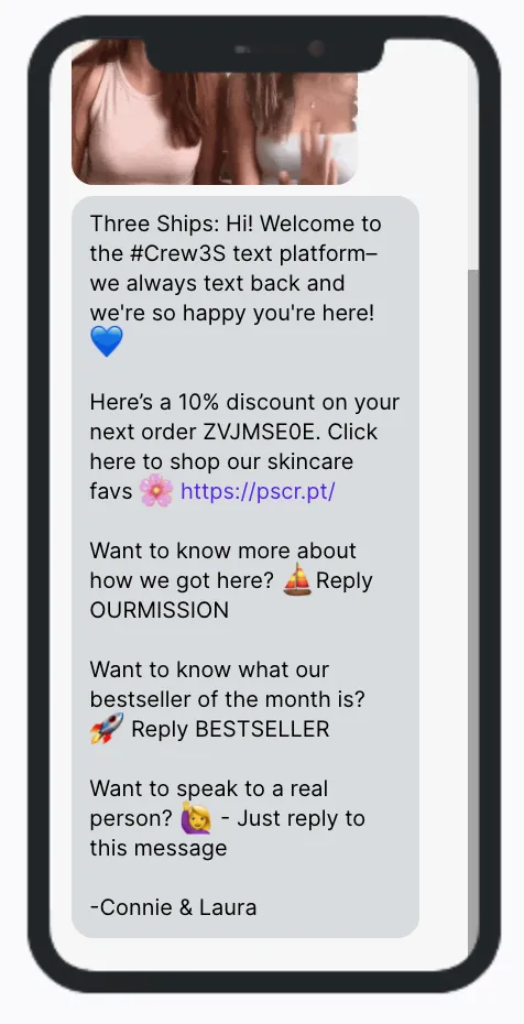 Three Ships Beauty Welcome Series Three Ships Beauty Welcome Series