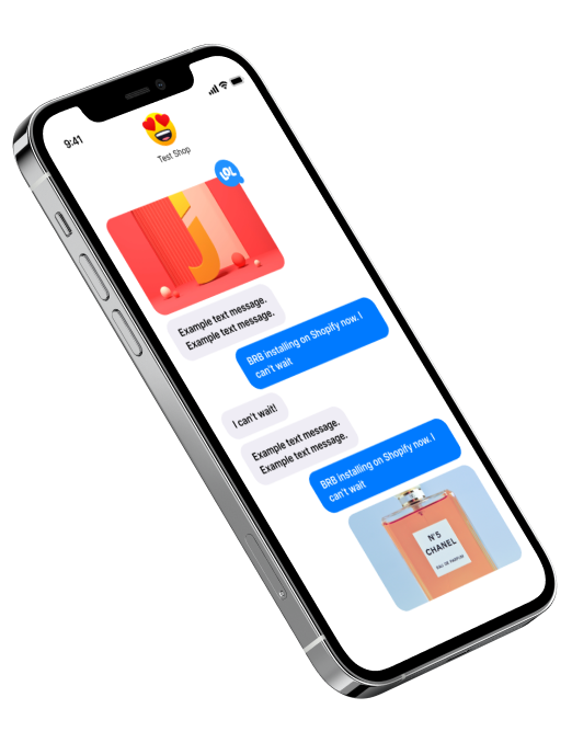 floating iphone