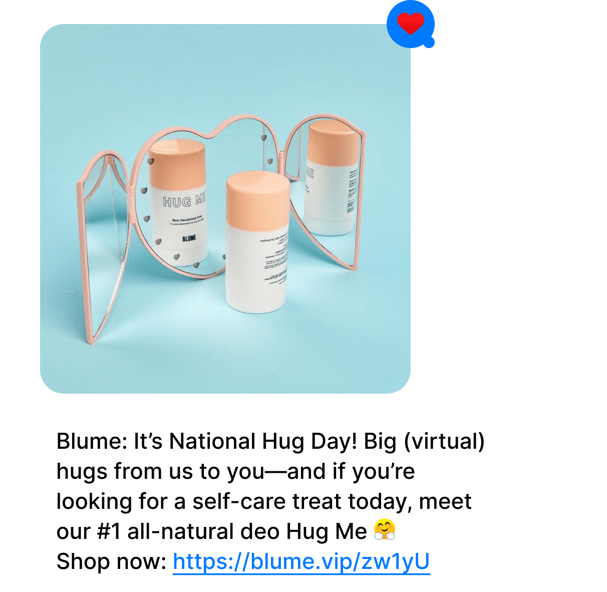 case-study blume national hug day message