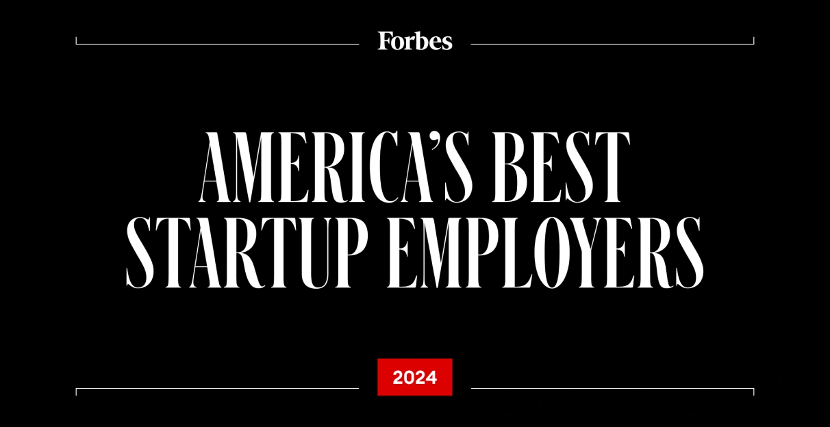  Forbes’ America’s Best Startup Employers List Image