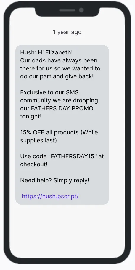 Father's Day SMS Hush Blankets Father's Day SMS Hush Blankets