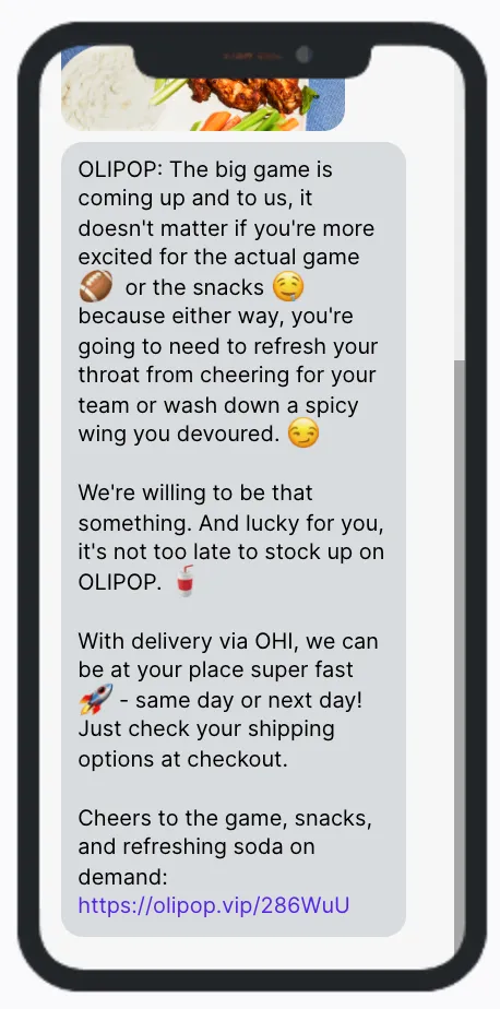 Olipop Followup 2 Big Game Olipop Followup 2 Big Game