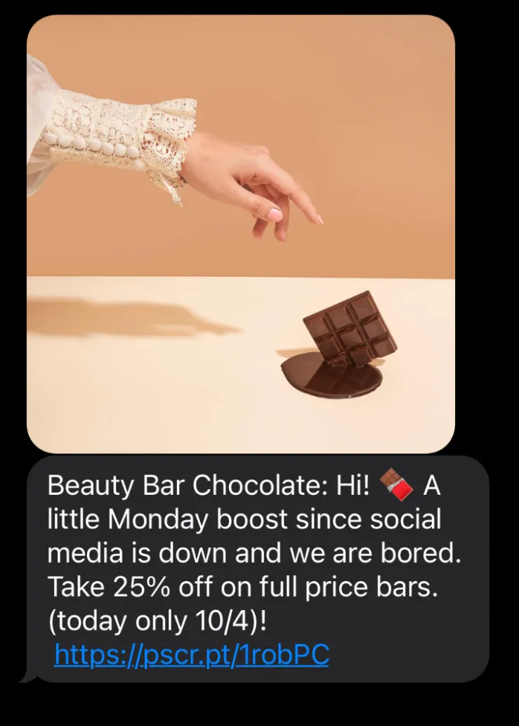 beauty bar chocolate sms beauty bar chocolate sms