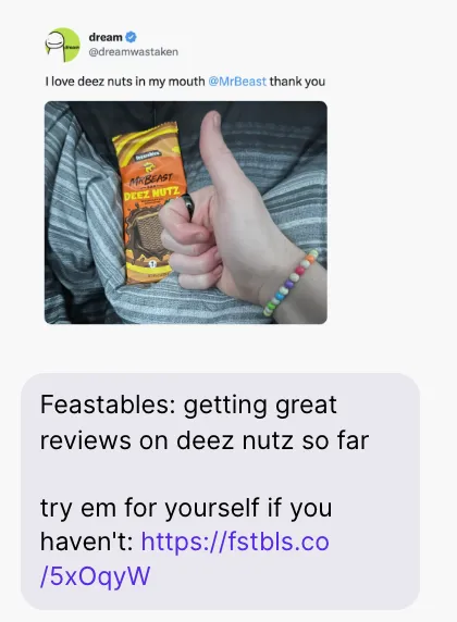 Feastables Campaign 2 Feastables Campaign 2