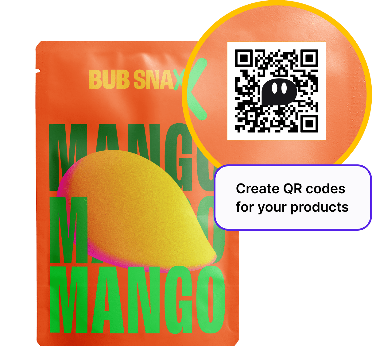 QR codes mango