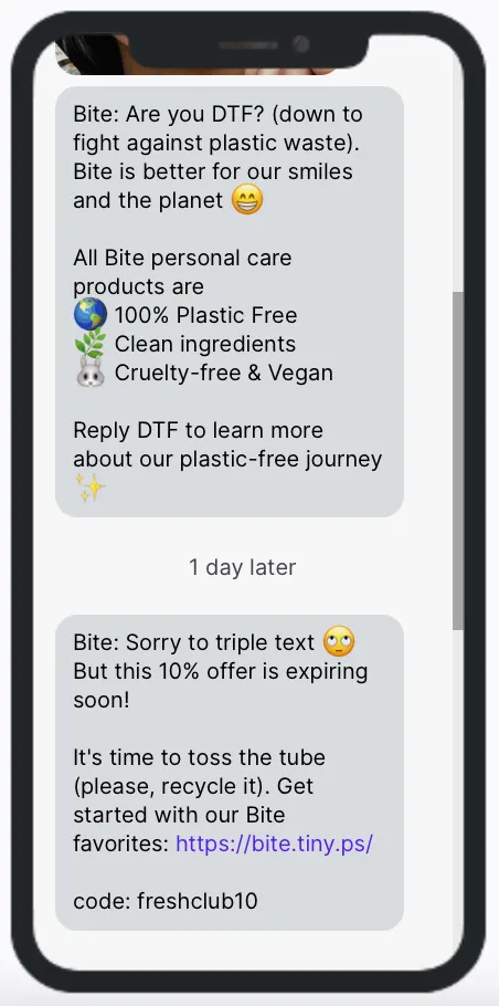 Bite NonCustomerWelcome2 Bite NonCustomerWelcome2