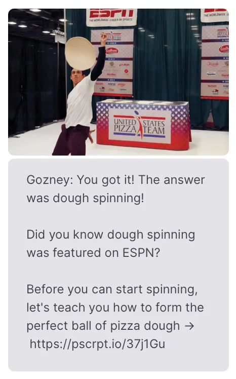 Gozney ResponseTriviaRight Gozney ResponseTriviaRight