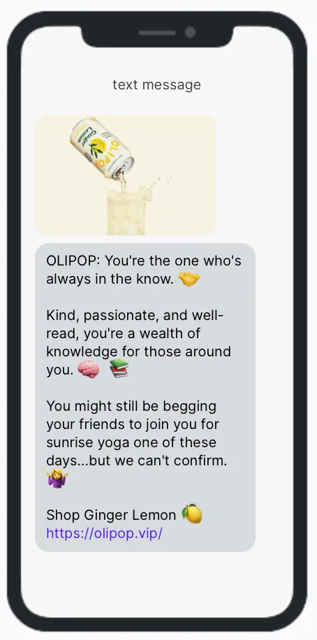 OLIPOP conversational response 2 OLIPOP conversational response 2