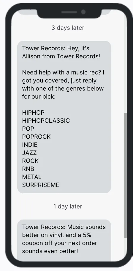 Tower Records Welcome Series Tower Records Welcome Series