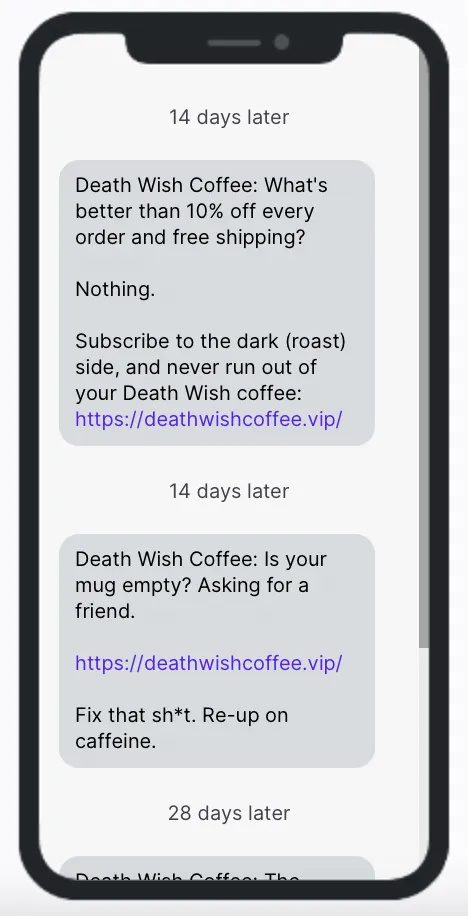 Deathwish Winback2purchases Deathwish Winback2purchases