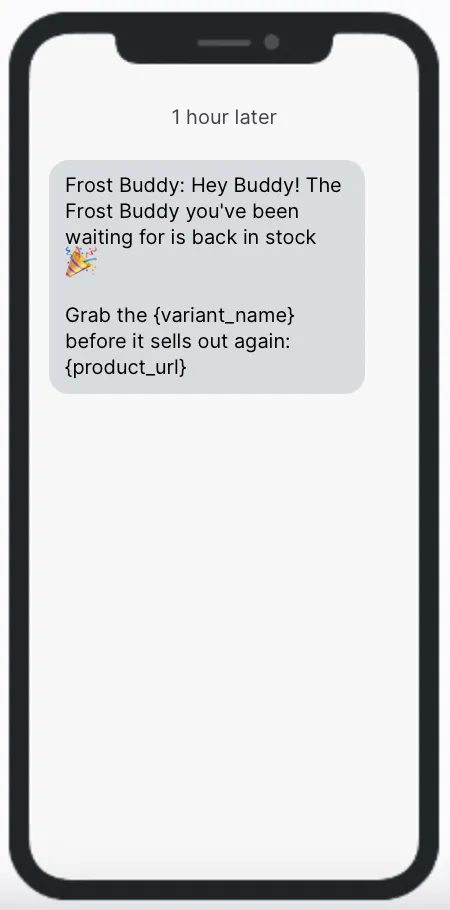 FrostBuddy BISText FrostBuddy BISText