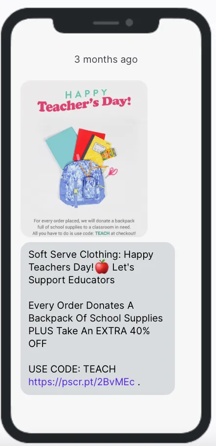 Soft Serve Teachers Day Soft Serve Teachers Day