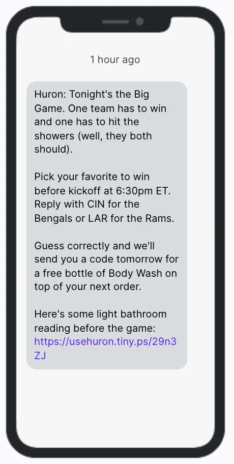 Huron Big Game Huron Big Game