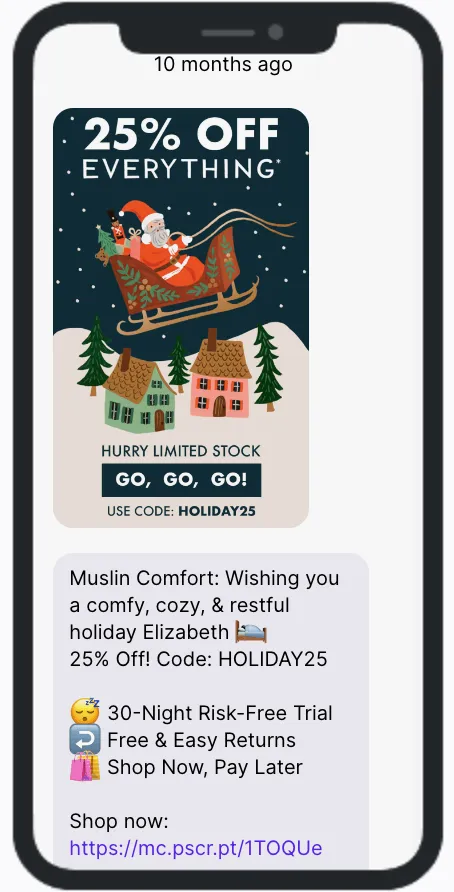 Merry Christmas SMS Campaign Merry Christmas SMS Campaign