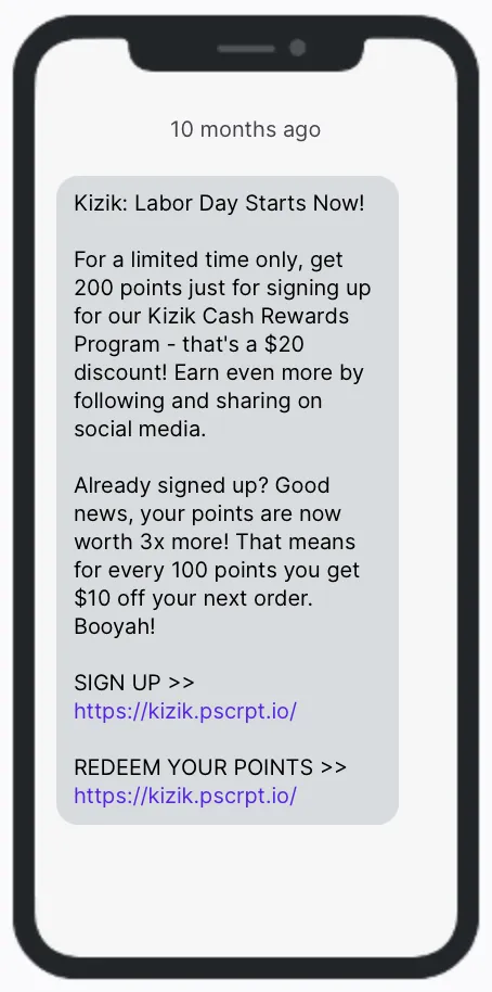 Kizik LaborDay Kizik LaborDay