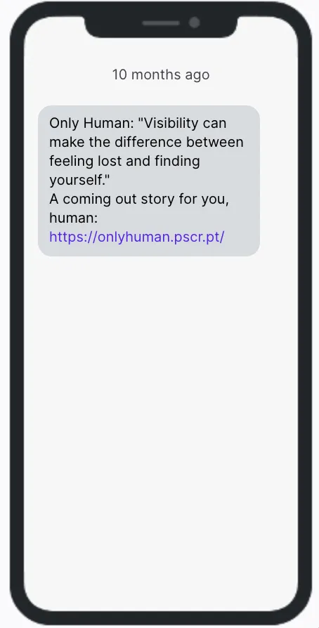 Only Humans SMS Only Humans SMS
