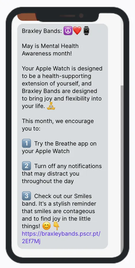 Braxley Bands mental health Braxley Bands mental health