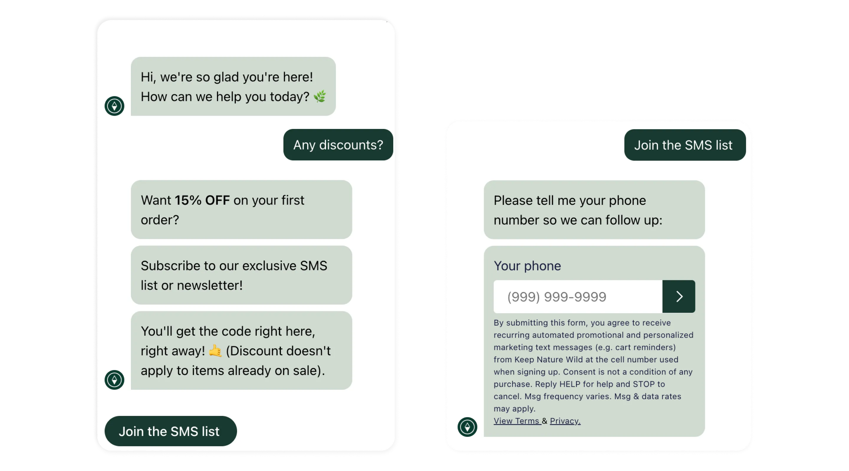 Integration screenshot