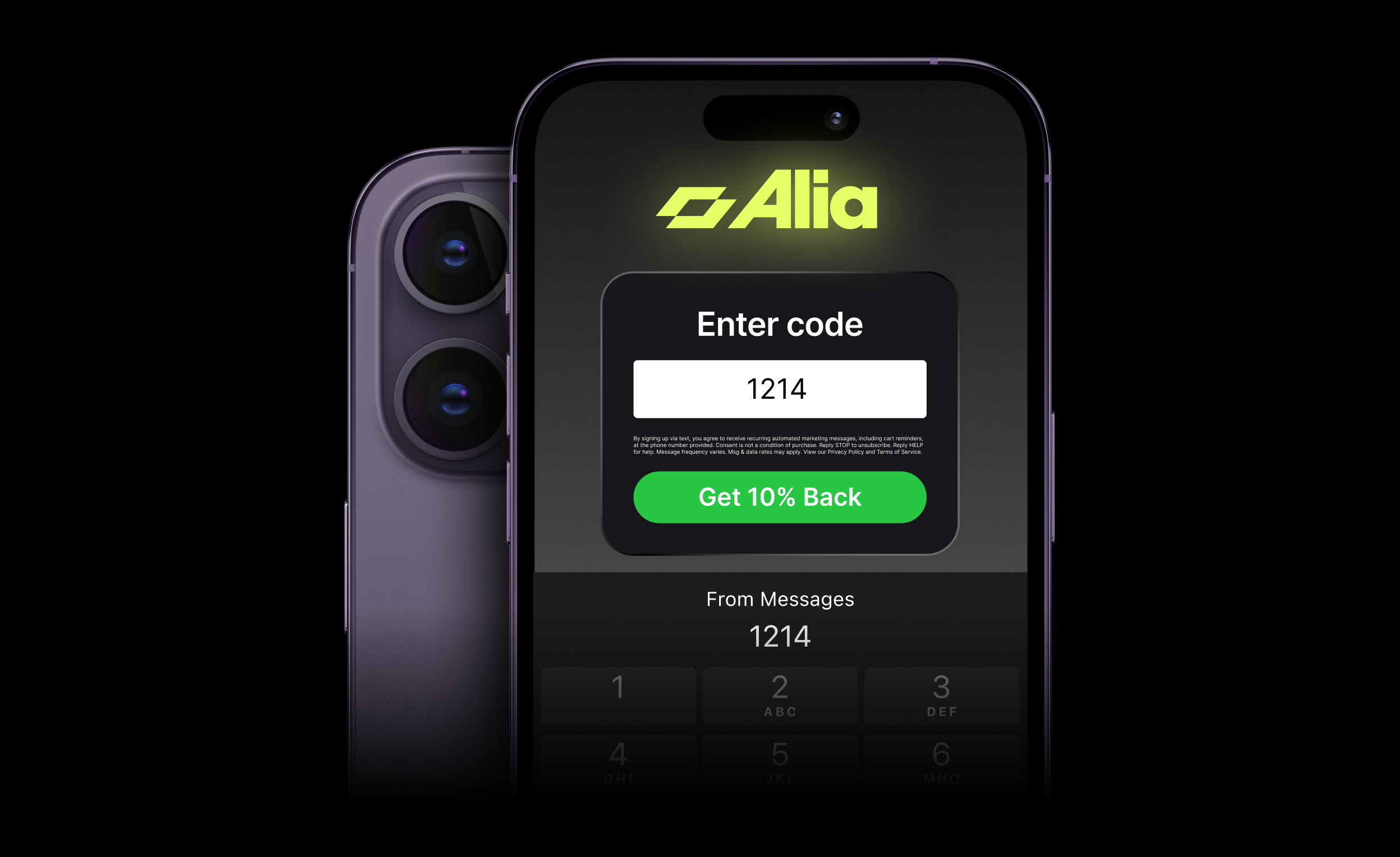 Onsite Opt-in Meets Alia Popups