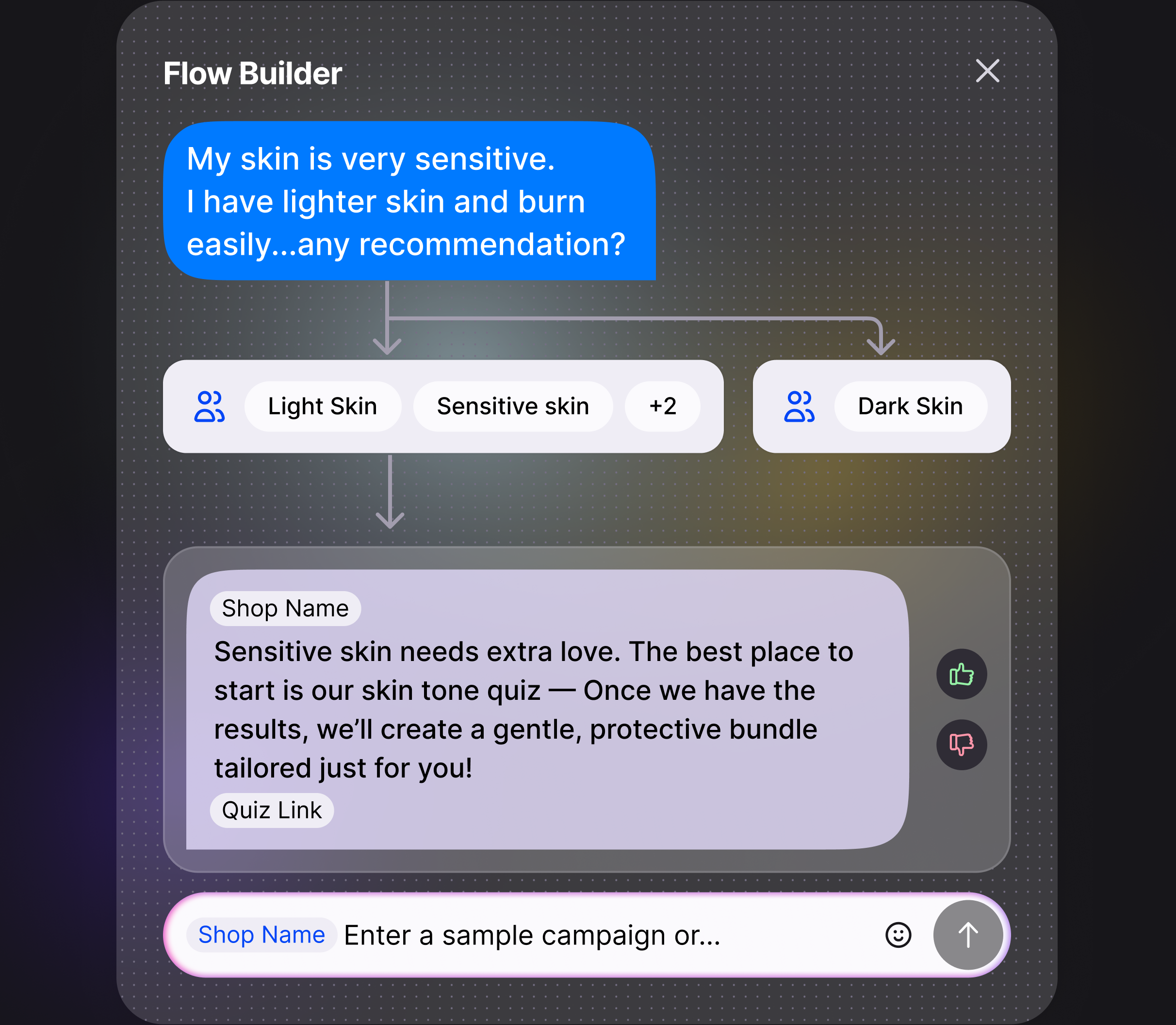 Skincare Flow Builder