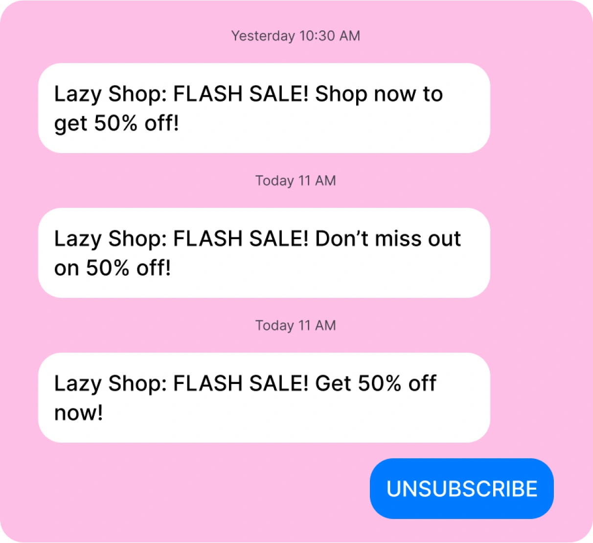 Lazy-Shop-Unsubscribe