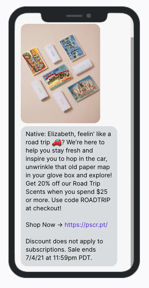 Native Summer Road Trip SMS Native Summer Road Trip SMS