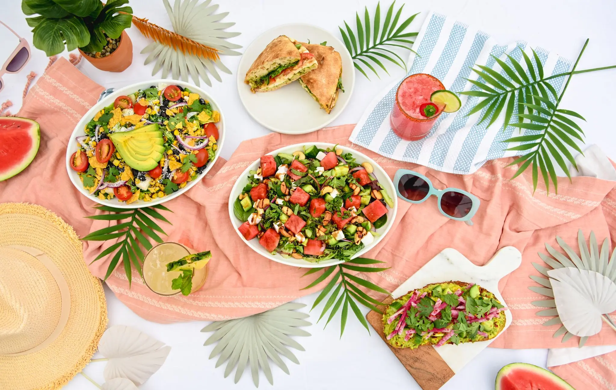 Seasonal Summer Menu Banner