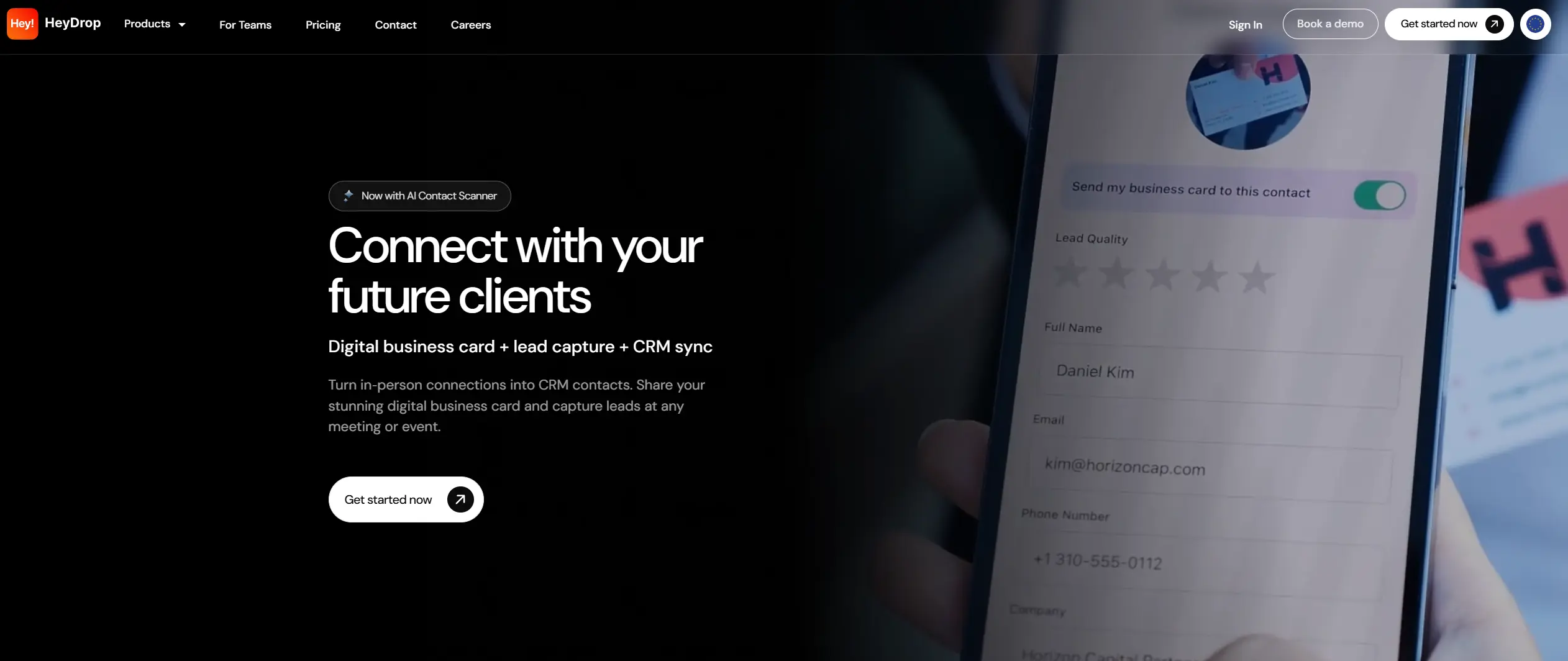 Best Digital Business Cards - HeyDrop