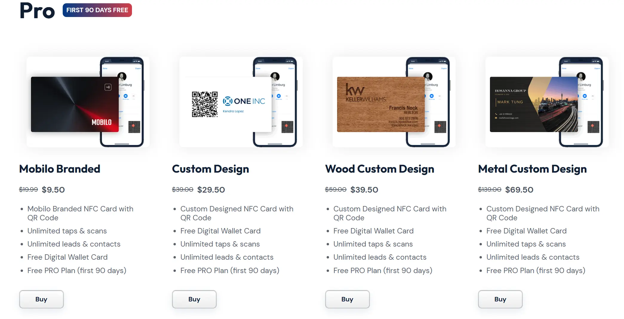 Popl vs Mobilo - Mobilo Pricing