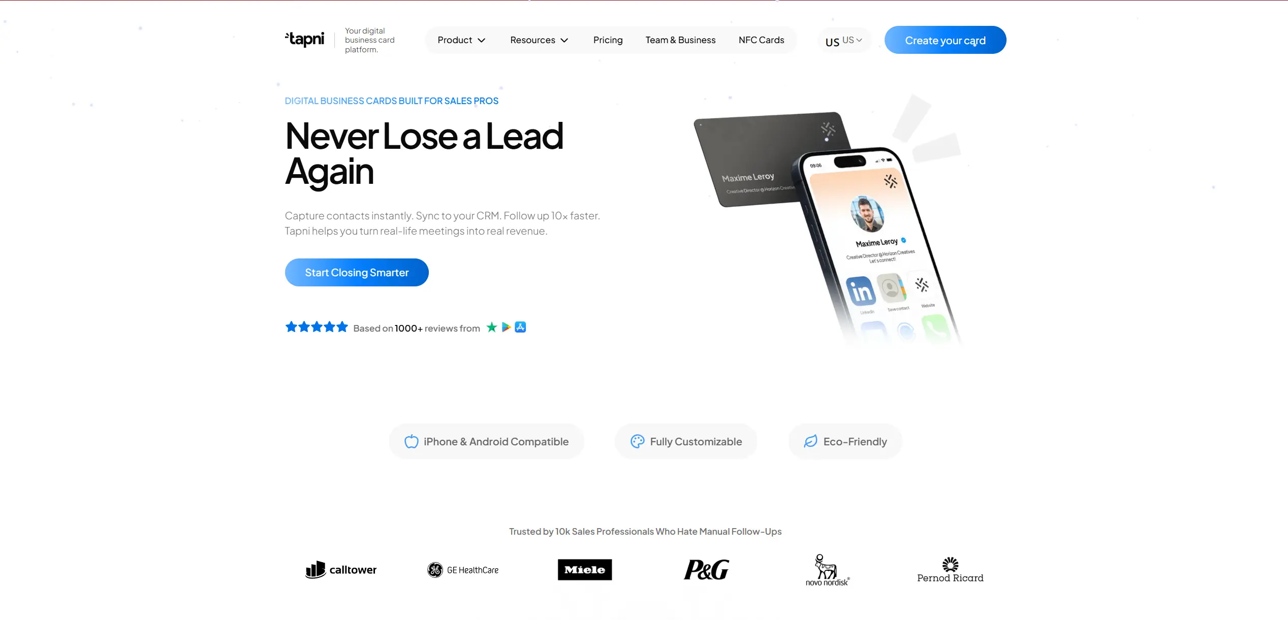 Best Dot Card Alternatives in 2026 - Tapni