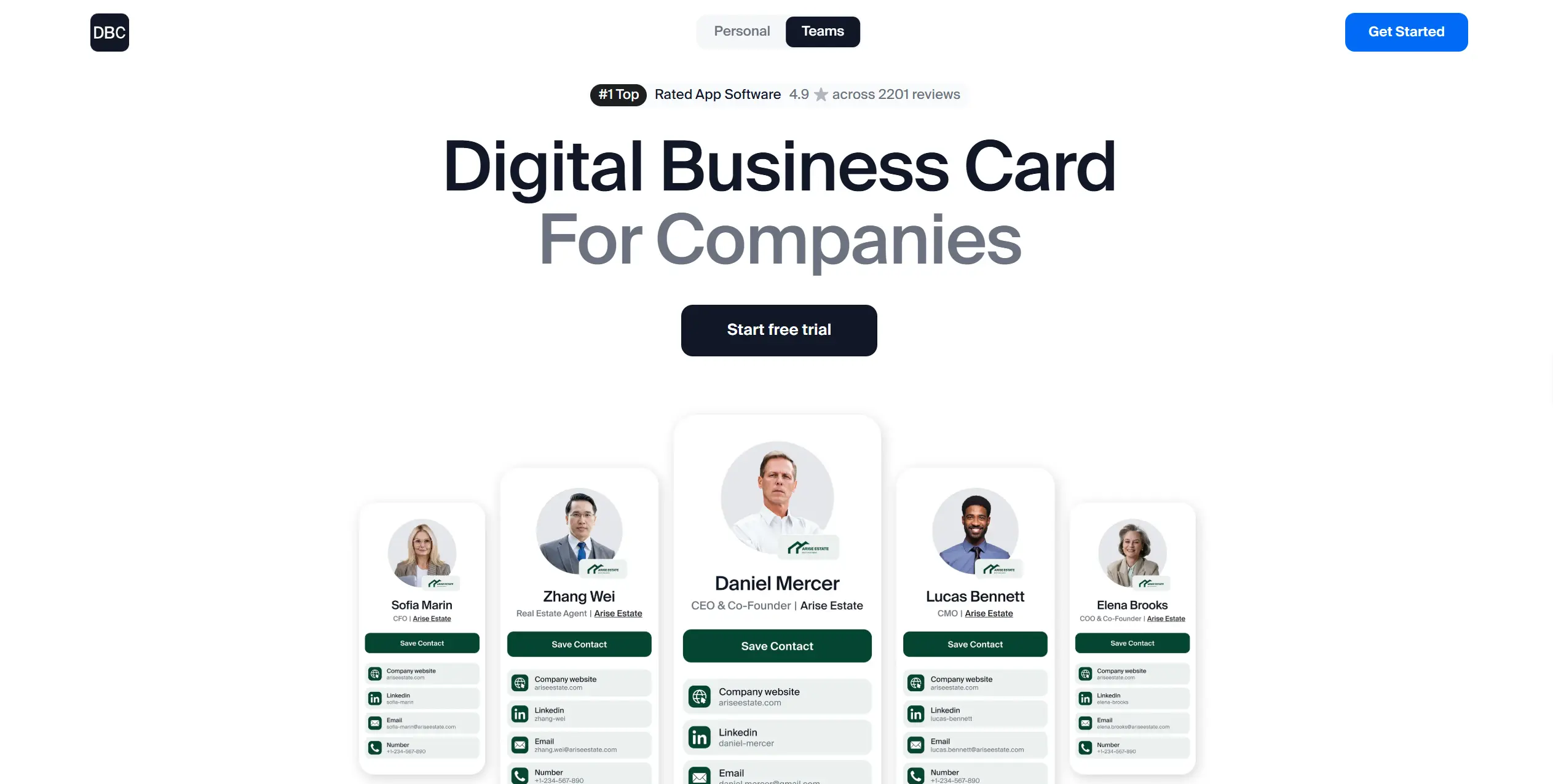 Best Dot Card Alternatives in 2026 - DBC: Digital Business Card