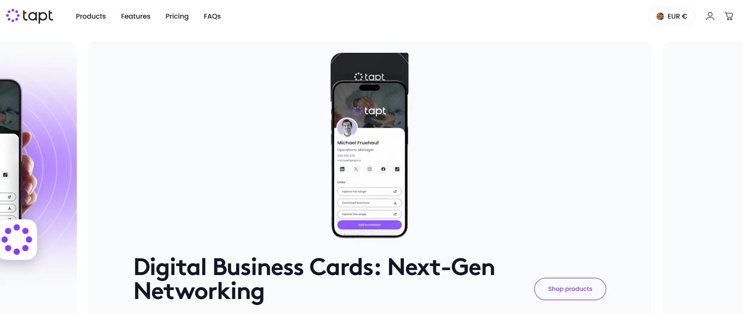 Best Digital Business Cards - Tapt