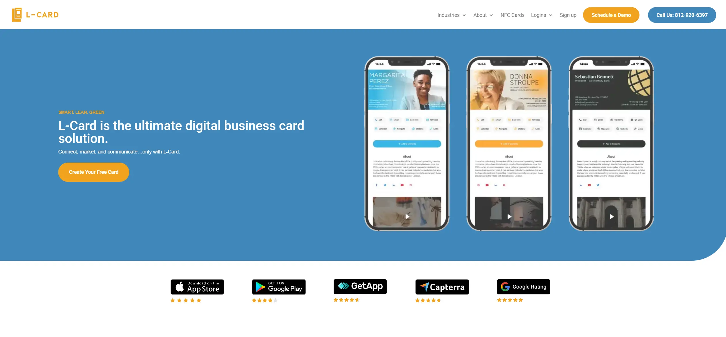 Best Digital Business Cards for Field Sales - L-Card