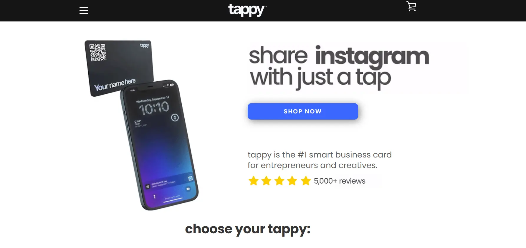 Best Digital Business Cards - Tappy