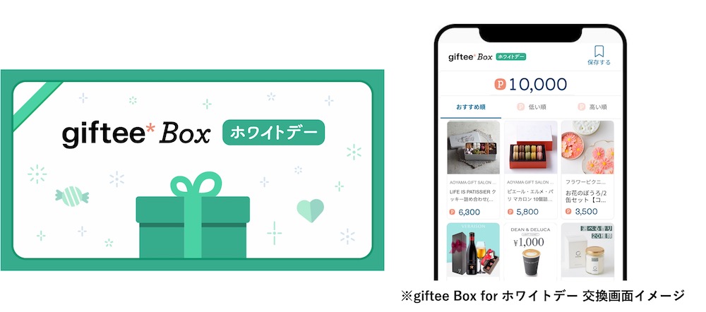 05 giftee Box for ホワイトデー