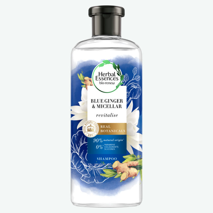 Herbal Essences Blue Ginger & Micellar shampoo