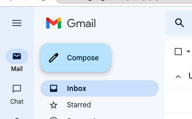 compose button in gmail
